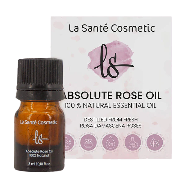100% natürliches ätherisches La Santé Absolut Rosenöl