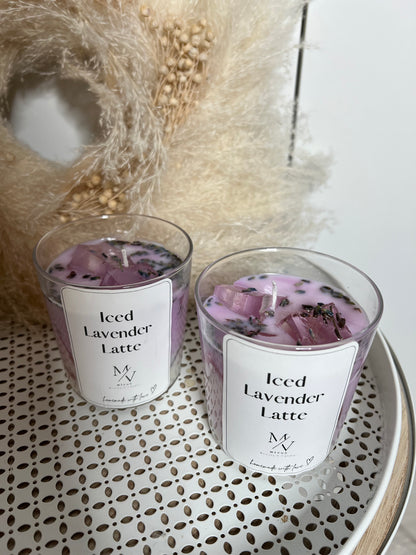 Lavender Latte Candle