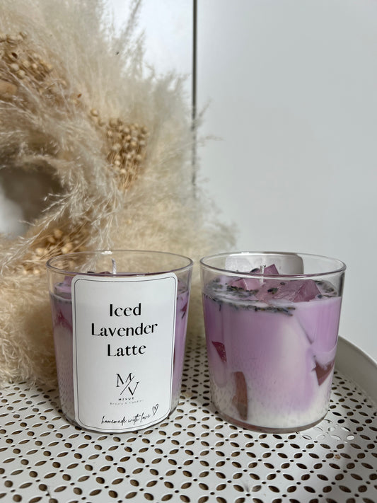 Lavender Latte Candle
