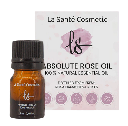 100% natürliches ätherisches La Santé Absolut Rosenöl