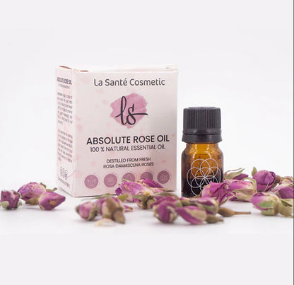 100% natürliches ätherisches La Santé Absolut Rosenöl