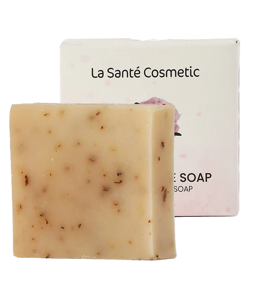 100% La Santé natürliche Rosenseife