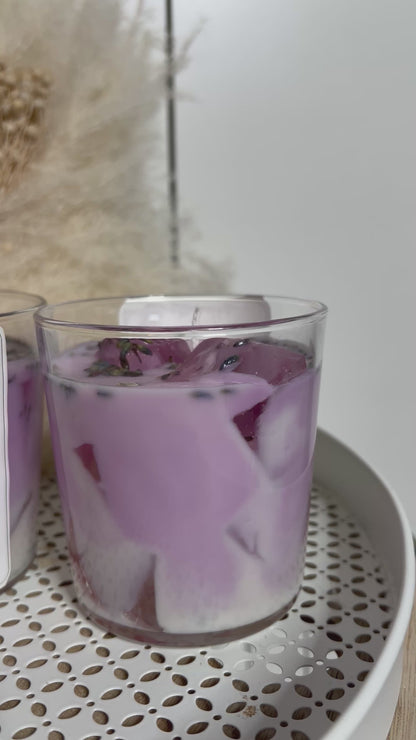 Lavender Latte Candle